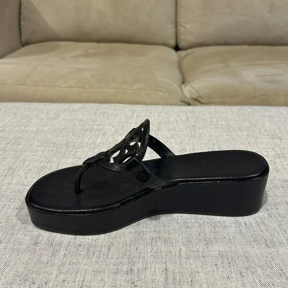 Tory Burch Miller Wedge Sandal - Picture 4 of 9